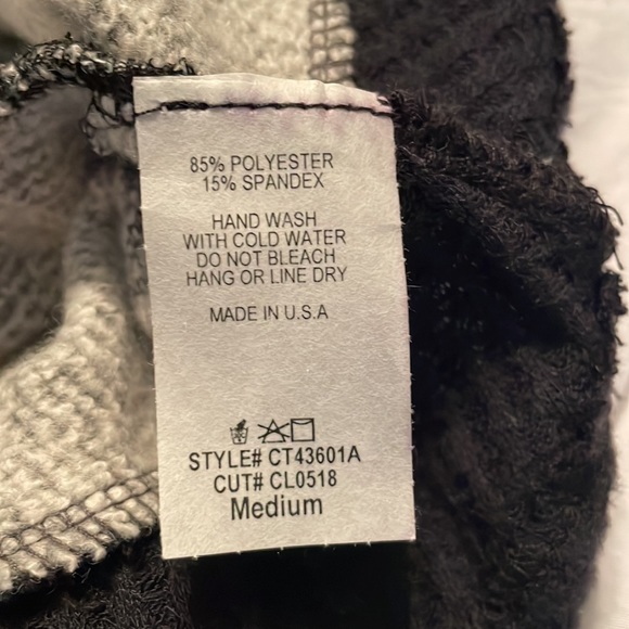 NWOT - size medium - Celeste - gray/black leopard print - top - Picture 7 of 10